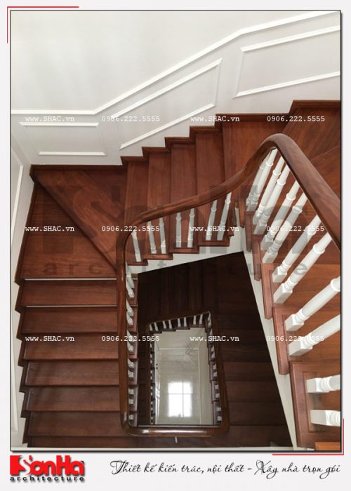 6 Ảnh thực tế nội thất sảnh thang biệt thự khu đô thị vinhomes hải phòng