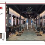 nội thất tầng 2 salon cắt tóc đức thịnh