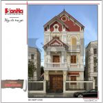thiết kế nhà ống kiến trúc pháp đẹp sang trọng sh nop 0150
