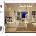 Thiết kế phòng ngủ bố mẹ nhà ống hiện đại tại Quảng Ninh sh nod 0176