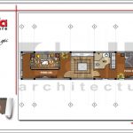 Mặt bằng công năng tầng 2 nhà ống cổ điển Pháp tại Hà Giang sh nop 0149