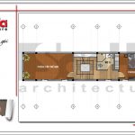 Mặt bằng công năng tầng 4 nhà ống cổ điển Pháp tại Hà Giang sh nop 0149