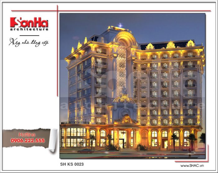 Mẫu khách sạn đẹp nhất năm đảm bảo tiêu chuẩn thiết kế khách sạn cập nhật mới nhất 