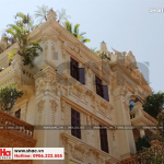 1 Ảnh thực tế biệt thự lâu đài tại hà nội sh btld 0021