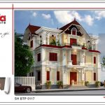 1 Thiết kế kiến trúc biệt thự tân cổ điển tại quảng ninh sh btp 0117