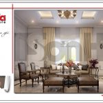 1 Thiết kế nội thất phòng khách biệt thự khu đô thị vinhomes hải phòng