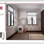 11 Thiết kế nội thất phòng giặt biệt thự khu đô thị vinhomes hải phòng