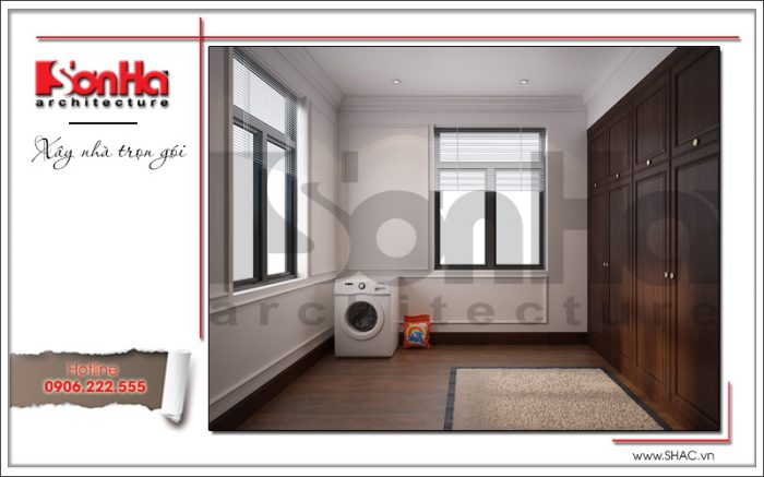 11 Thiết kế nội thất phòng giặt biệt thự khu đô thị vinhomes hải phòng