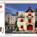 3 Thiết kế biệt thự tân cổ điển tại quảng ninh sh btp 0117