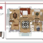 5 Mặt bằng công năng tầng 1 biệt thự tân cổ điển tại quảng ninh sh btp 0117