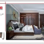 5 Thiết kế nội thất phòng ngủ 1 biệt thự khu đô thị vinhomes hải phòng