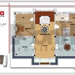 7 Mặt bằng công năng tầng 3 biệt thự tân cổ điển tại quảng ninh sh btp 0117