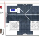 8 Mặt bằng công năng tầng mái biệt thự tân cổ điển tại quảng ninh sh btp 0117