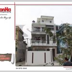 Ảnh thực tế công trình biệt thự hiện đại BTD 0040