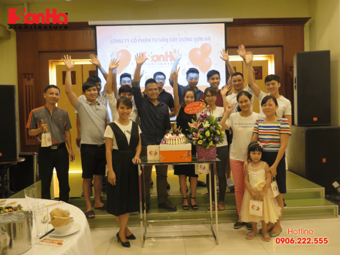 Mừng sinh nhật CBNV hàng quý   nét đẹp văn hóa Sơn Hà Architecture (12)