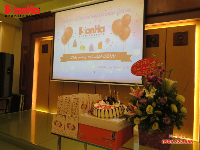 Mừng sinh nhật CBNV hàng quý   nét đẹp văn hóa Sơn Hà Architecture (5)