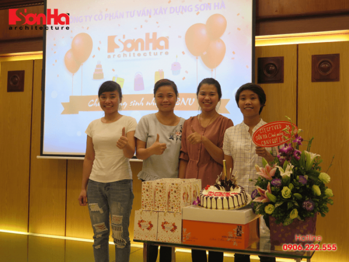 Mừng sinh nhật CBNV hàng quý   nét đẹp văn hóa Sơn Hà Architecture (6)