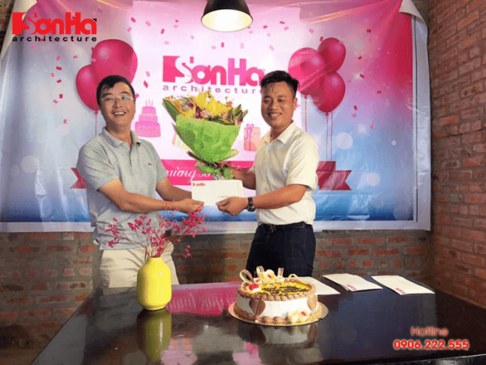 Mừng sinh nhật CBNV hàng quý   nét đẹp văn hóa Sơn Hà Architecture (8)