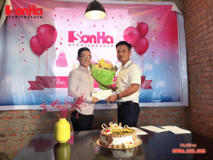 Mừng sinh nhật CBNV hàng quý   nét đẹp văn hóa Sơn Hà Architecture (9)
