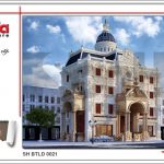 Thiết kế biệt thự phong cách lâu đài kiến trúc cổ điển được đánh giá cao từ mọi góc đặt mắt