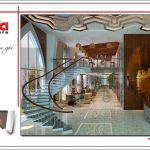 2 Mẫu nội thất sảnh lễ tân khách sạn đẹp tại hải phòng