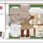 5 Mặt bằng công năng tầng 3 biệt thự tân cổ điển đẹp tại lạng sơn sh btp 0118