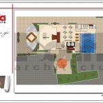 5 Mặt bằng công năng tầng lửng khách sạn 4 sao tại bến tre ks 0045