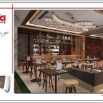 5 Mẫu nội thất quầy cafe tầng 1 khách sạn 5 sao imperial boat tại hải phòng