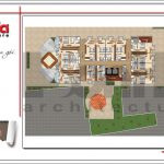 6 Mặt bằng công năng tầng 1 2 3 4 khách sạn 4 sao tại bến tre sh ks 0045