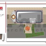 8 Mặt bằng công năng tầng mái khách sạn 4 sao tại bến tre sh ks 0045