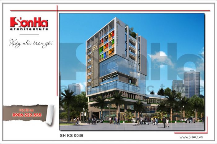 BÌA kiến trúc khách sạn 4 sao tại quảng ninh sh ks 0046