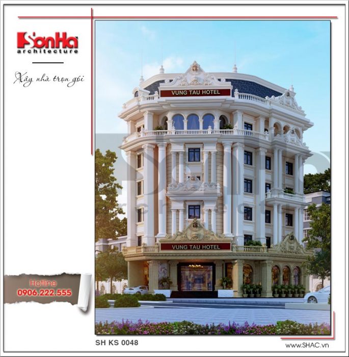 Khách sạn kiến trúc pháp tại Vũng Tàu