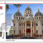 1 Thiết kế kiến trúc biệt thự lâu đài cổ điển tại đà nẵng sh btld 0031