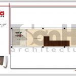 2 Mặt bằng công năng tầng 1 nhà phố hiện đại tại hải phòng sh nod 0181