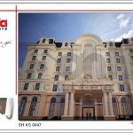 2 Mẫu kiến trúc phương án 1 khách sạn 4 sao tại phú quốc sh ks 0047