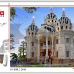 3 Thiết kế biệt thự lâu đài đẹp tại đà nẵng sh btld 0031