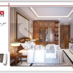 3.Thiết kế nội thất phòng ngủ tòa nhà căn hộ cho thuê tại sài gòn SH VP 0033