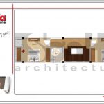 4 Mặt bằng công năng tầng 3 nhà ống tại hải phòng sh nod 0181