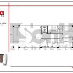 4.Mặt bằng công năng tầng lửng tòa nhà căn hộ cho thuê tại sài gòn SH VP 0033