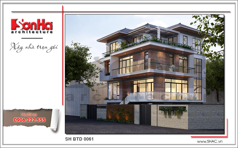 biệt thự 4 tầng 100m2 biệt thự 100m2