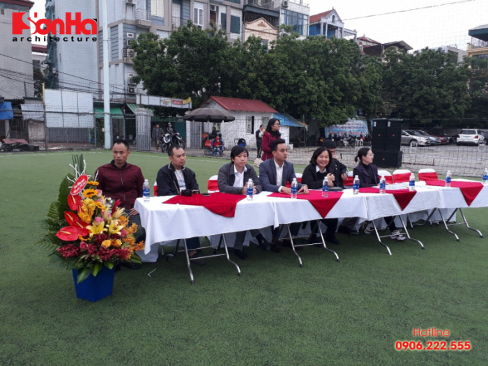 Sơn Hà Architecture tự hào đồng hành cùng giải bóng đá sinh viên Đại học mở Hà Nội (3)