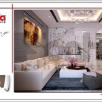 3 Thiết kế nội thất phòng khách biệt thự khu đô thị vinhomes hải phòng