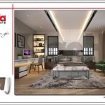 5 Thiết kế nội thất phòng ngủ master biệt thự khu đô thị vinhomes hải phòng