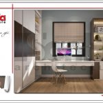 9 Thiết kế nội thất phòng ngủ 1 biệt thự khu đô thị vinhomes hải phòng