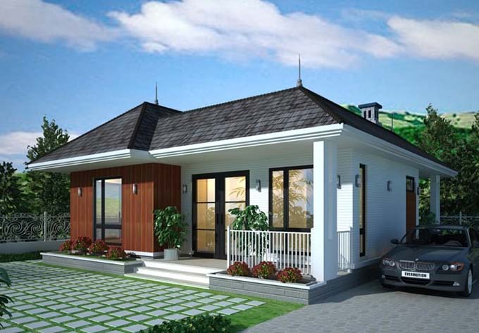 biệt thự 1 tầng 3 phòng ngủ biệt thự vườn 1 tầng 4 phòng ngủ