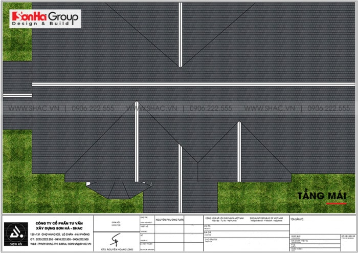 biệt thự 1 tầng 4 phòng ngủ