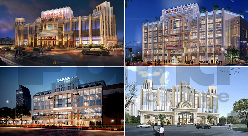 Phối cảnh khách sạn Q Mama