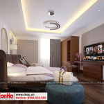 14 Mẫu nội thất phòng ngủ vip khách sạn 3 sao tại vũng tàu sh ks 0051