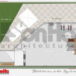 2 Mặt bằng công năng tầng hầm khách sạn tân cổ điển pháp tại vũng tàu ks 0051