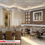 2 Mẫu nội thất khu buffet khách sạn 3 sao tại vũng tàu sh ks 0051